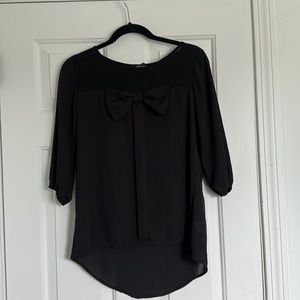 Black Love + Haight Blouse Size S